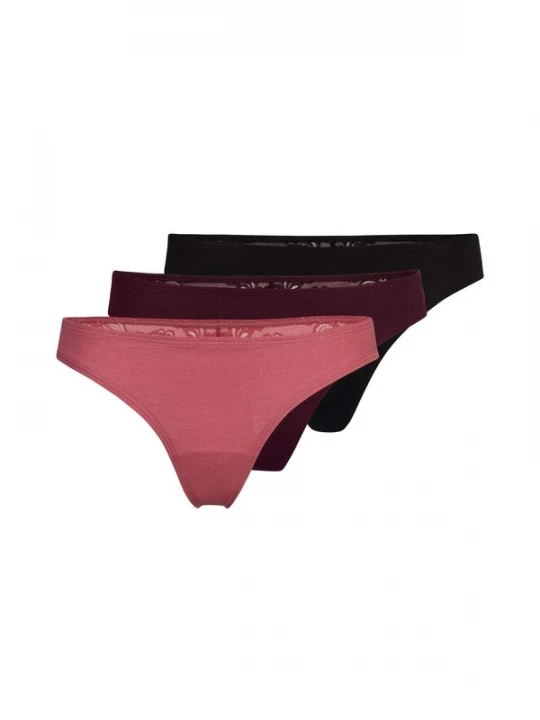 Foto van product SNOCKS String pruim / pink / zwart