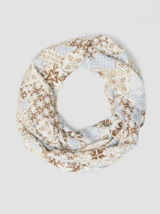 Foto van product Snood met grafische print en een subtiele mix van patronen s.Oliver