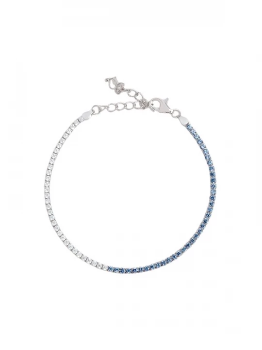 Foto van product So Chic Armband blauw / zilver