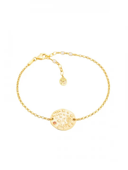 Foto van product So Chic Armband goud / rood