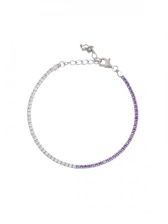 Foto van product So Chic Armband lila / zilver