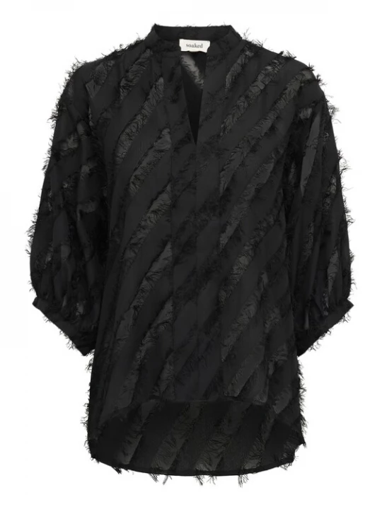 Foto van product SOAKED IN LUXURY Blouse 'Colete Amily' zwart