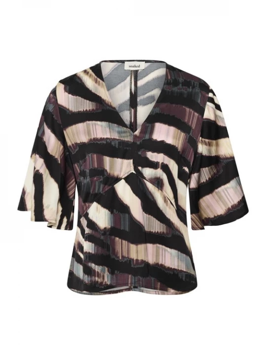 Foto van product SOAKED IN LUXURY Blouse gemengde kleuren