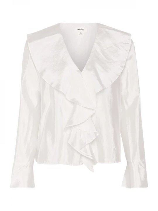 Foto van product SOAKED IN LUXURY Blouse 'Karolina' wit