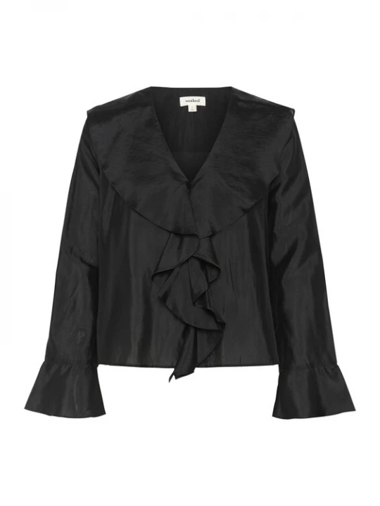 Foto van product SOAKED IN LUXURY Blouse 'Karolina' zwart
