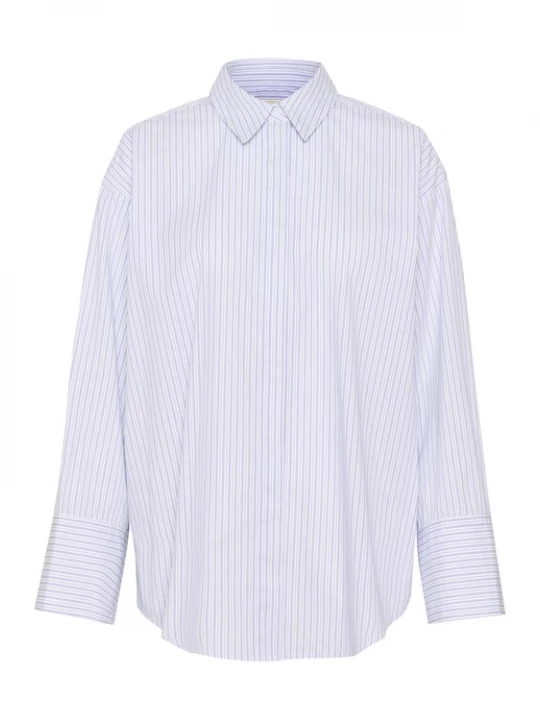 Foto van product SOAKED IN LUXURY Blouse 'Oriana' blauw / wit
