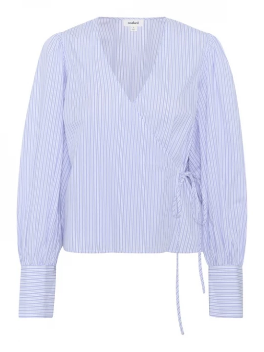 Foto van product SOAKED IN LUXURY Blouse 'Oriana' pastellila / wit