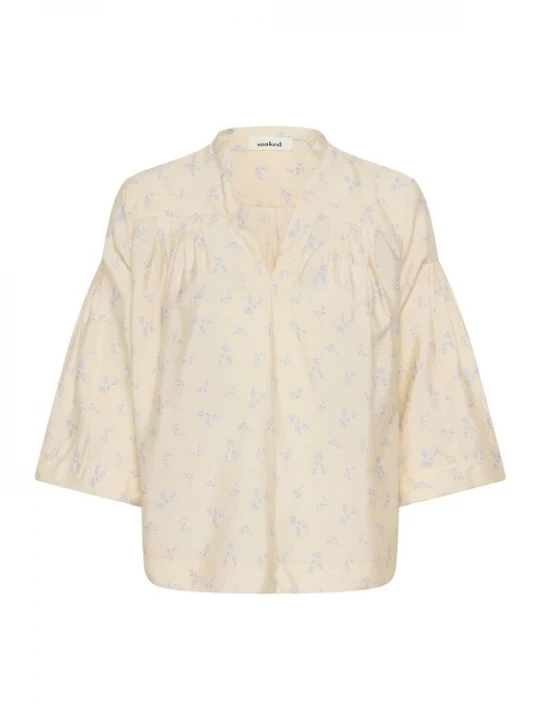 Foto van product SOAKED IN LUXURY Blouse 'SLEneya' beige