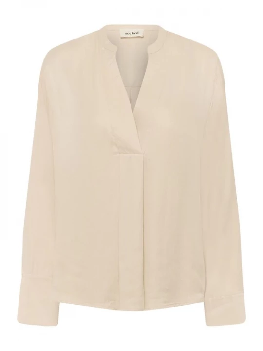 Foto van product SOAKED IN LUXURY Blouse 'SLNadeya Albia' eierschaal