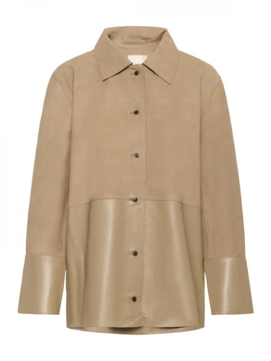 Foto van product SOAKED IN LUXURY Blouse 'SLParvati Auroa' lichtbruin
