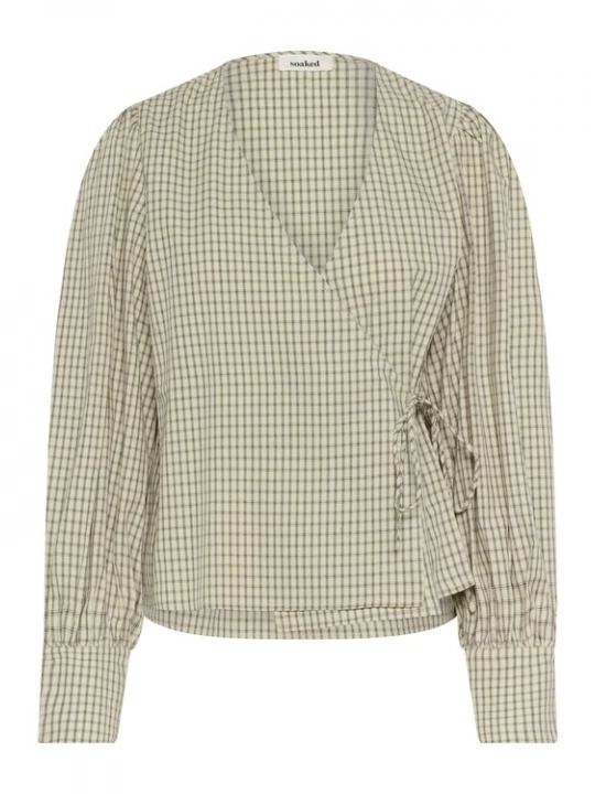 Foto van product SOAKED IN LUXURY Blouse 'SLSivah Oriana' beige / zwart