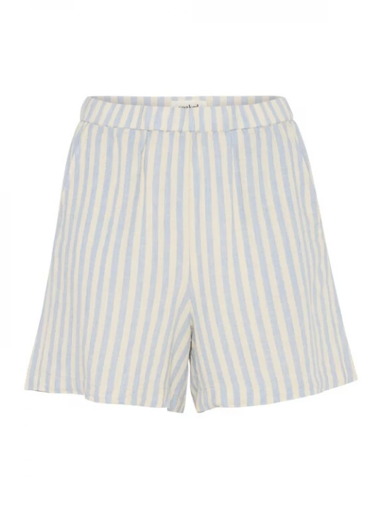 Foto van product SOAKED IN LUXURY Broek 'Belira' lichtblauw / offwhite