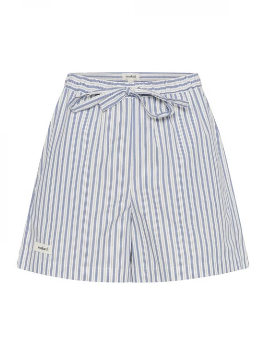 Foto van product SOAKED IN LUXURY Broek 'SLMimilou' lichtblauw / wit