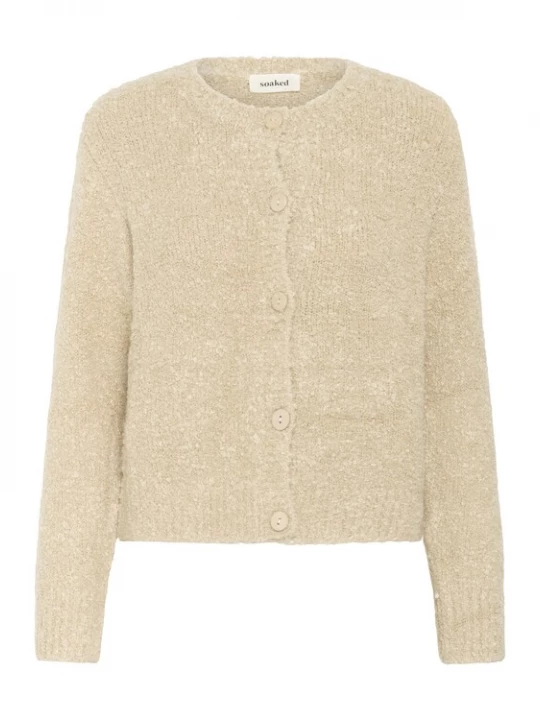 Foto van product SOAKED IN LUXURY Gebreid vest 'Babbette' beige