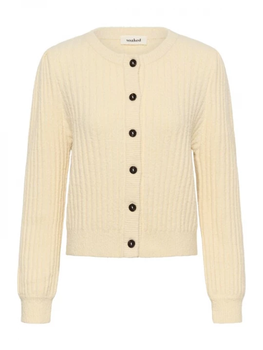 Foto van product SOAKED IN LUXURY Gebreid vest 'SLAmalie' chamois