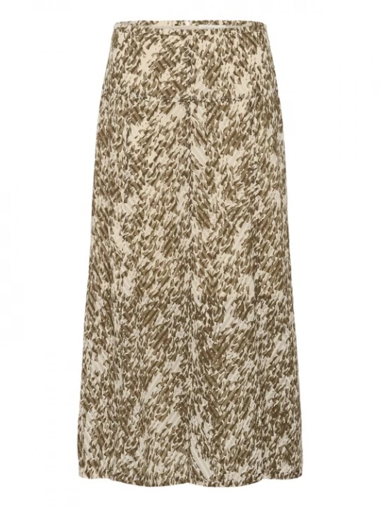 Foto van product SOAKED IN LUXURY Rok beige / bruin