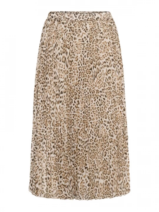 Foto van product SOAKED IN LUXURY Rok beige / crème / antraciet