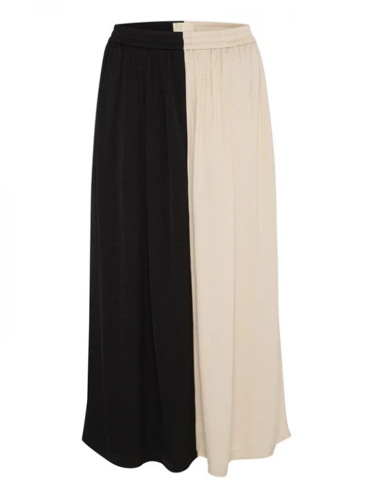 Foto van product SOAKED IN LUXURY Rok 'Cevina' crème / zwart