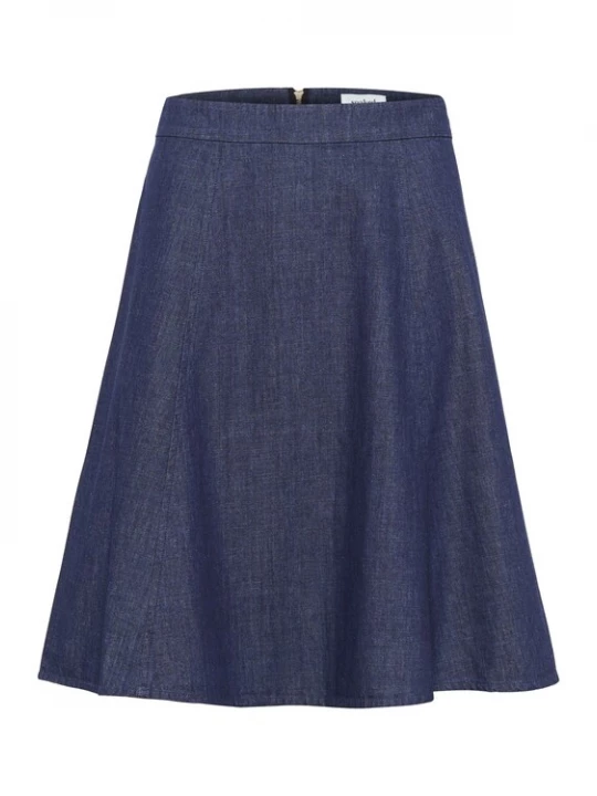 Foto van product SOAKED IN LUXURY Rok 'Chamy' blauw denim
