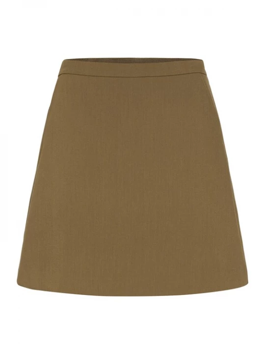 Foto van product SOAKED IN LUXURY Rok 'Corinne Aline' donkerbruin