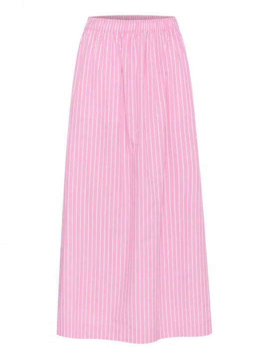 Foto van product SOAKED IN LUXURY Rok 'Kaily Maja' pink / wit