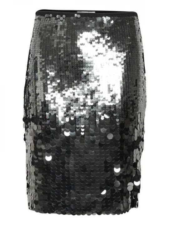 Foto van product SOAKED IN LUXURY Rok 'Ottilie' lichtgrijs