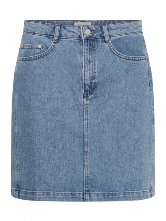 Foto van product SOAKED IN LUXURY Rok 'SLAdabella' blauw denim