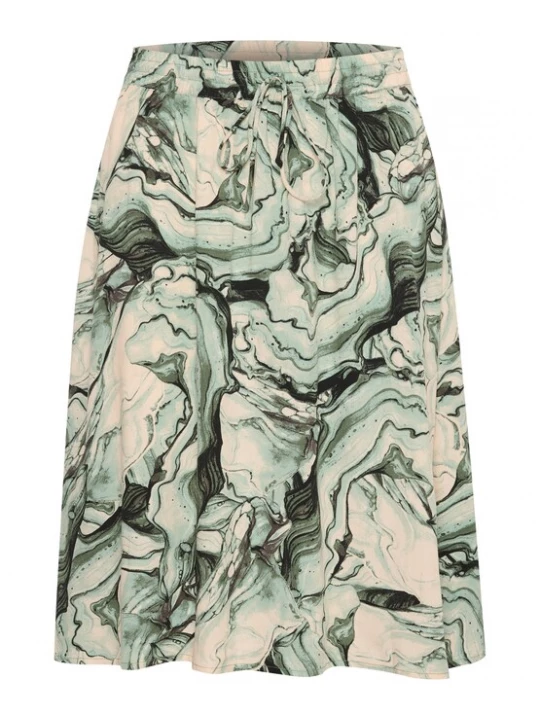 Foto van product SOAKED IN LUXURY Rok spar / pastelgroen / zwart