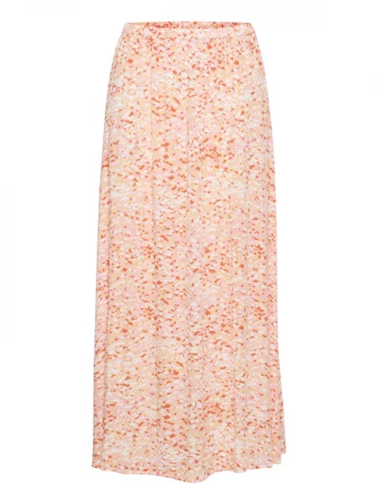 Foto van product SOAKED IN LUXURY Rok 'Zaya' beige / abrikoos / pink