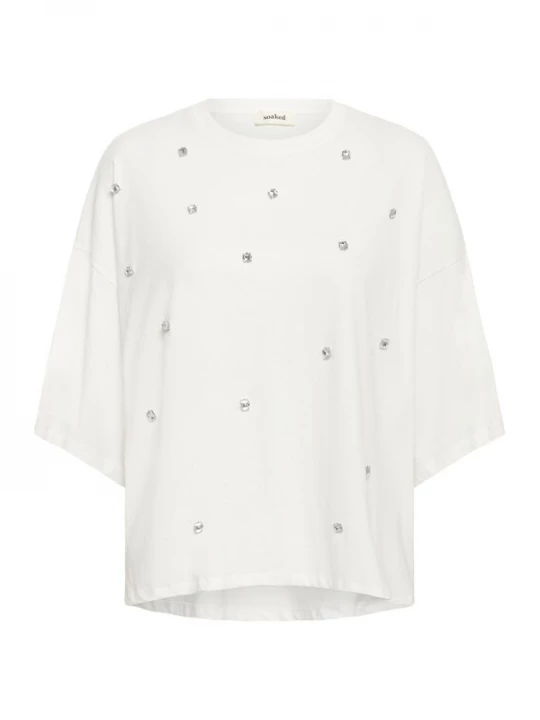 Foto van product SOAKED IN LUXURY Shirt 'SLAfshan' wit