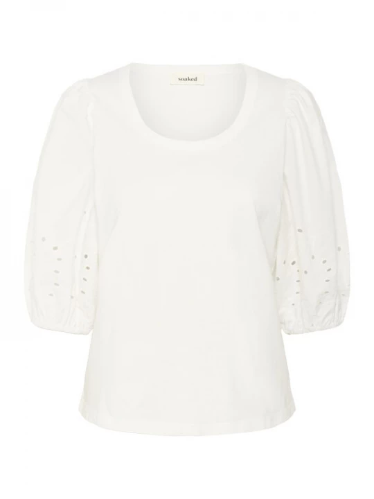 Foto van product SOAKED IN LUXURY Shirt 'SLEnphia' offwhite