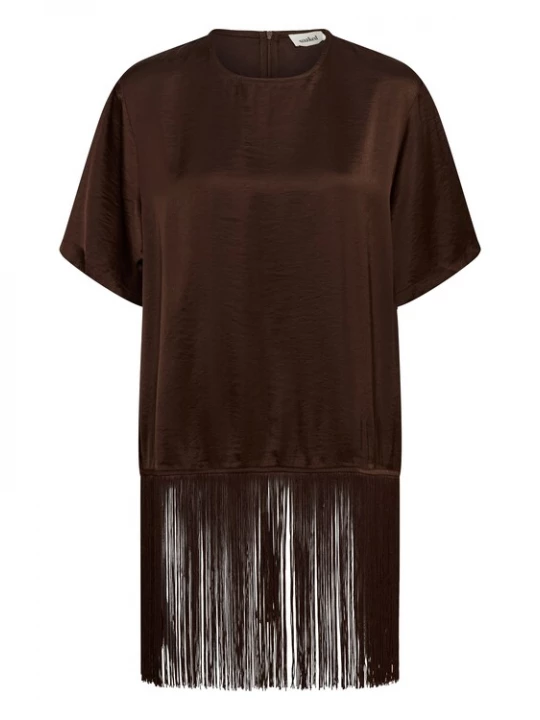 Foto van product SOAKED IN LUXURY Shirt 'Verona' mokka
