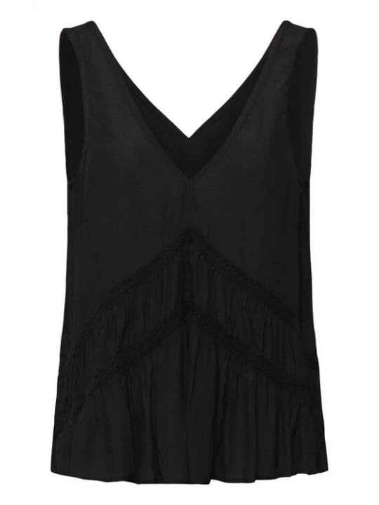 Foto van product SOAKED IN LUXURY Top 'SLKleio' zwart