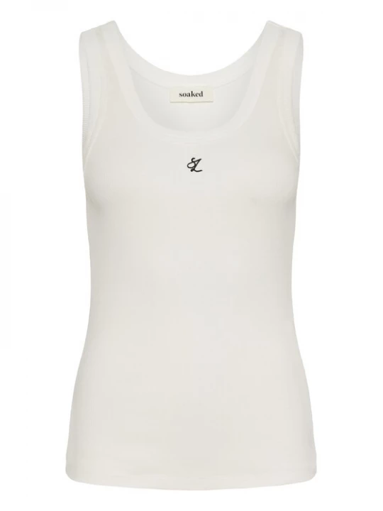Foto van product SOAKED IN LUXURY Top 'SLSerenella' zwart / offwhite