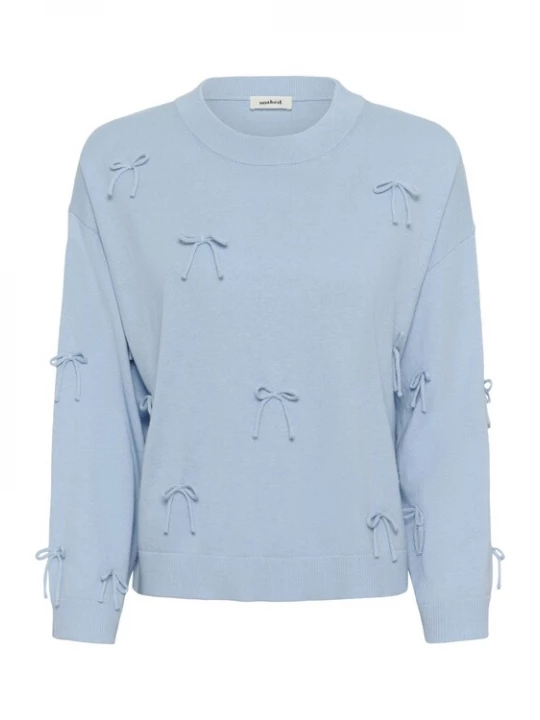 Foto van product SOAKED IN LUXURY Trui blauw