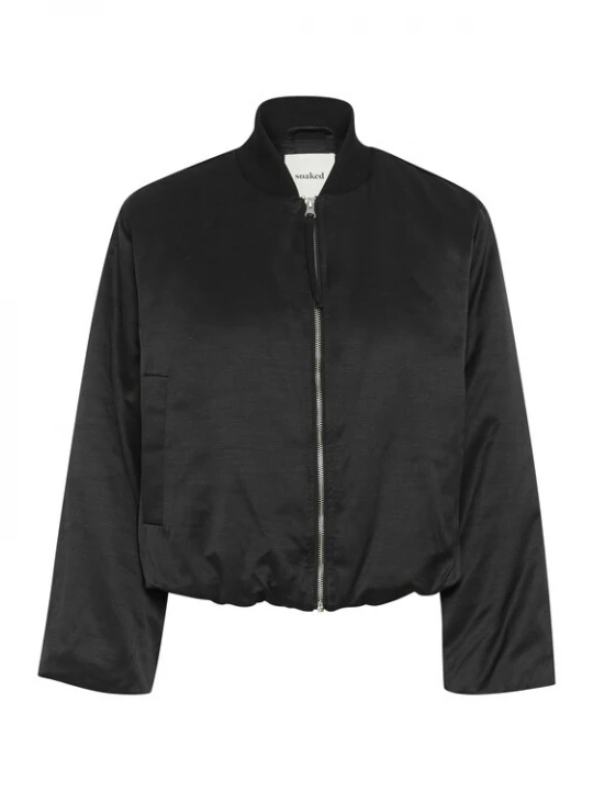 Foto van product SOAKED IN LUXURY Tussenjas 'Kalea' zwart