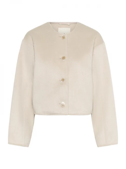 Foto van product SOAKED IN LUXURY Tussenjas 'SLJada' offwhite