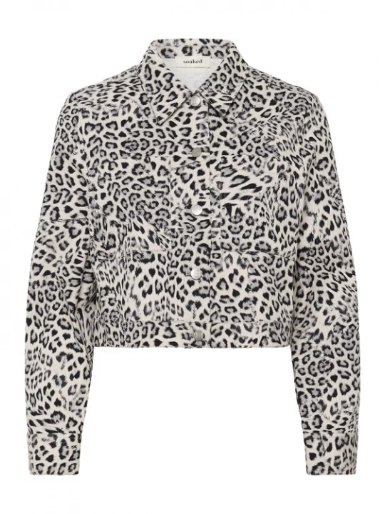 Foto van product SOAKED IN LUXURY Tussenjas zwart / wit