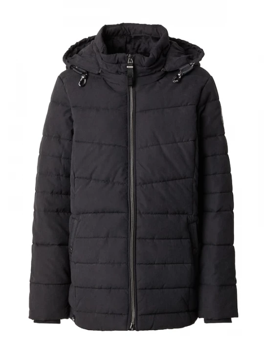 Foto van product Soccx Winterjas 'Jola' zwart / offwhite