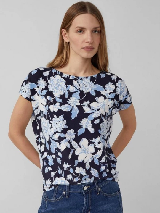 Foto van product Soepel vallend jersey shirt met schouders s.Oliver
