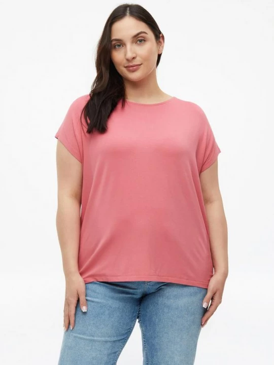 Foto van product Soepel vallend jersey shirt met verlaagde schouders s.Oliver roze