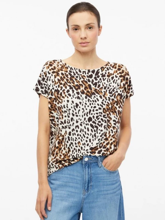 Foto van product Soepelvallend jersey-shirt met afgezakte schouders s.Oliver