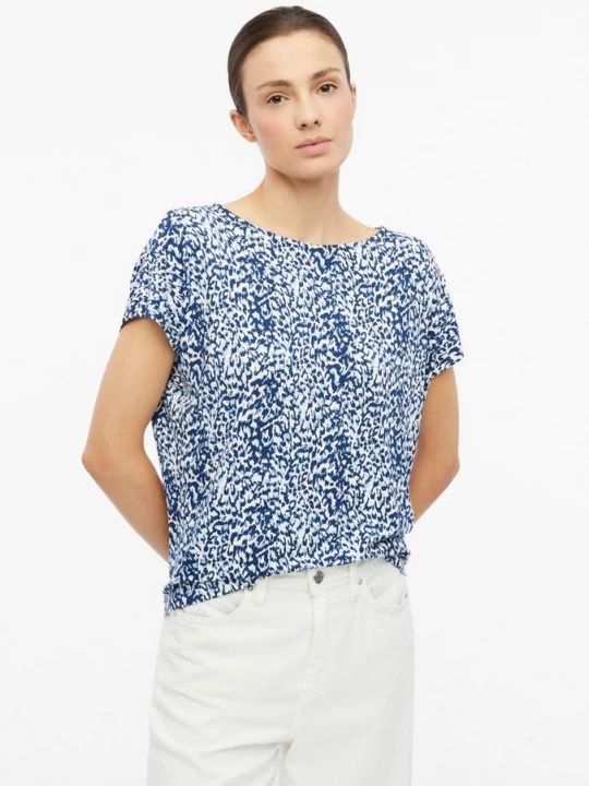 Foto van product Soepelvallend jersey-shirt met afgezakte schouders s.Oliver