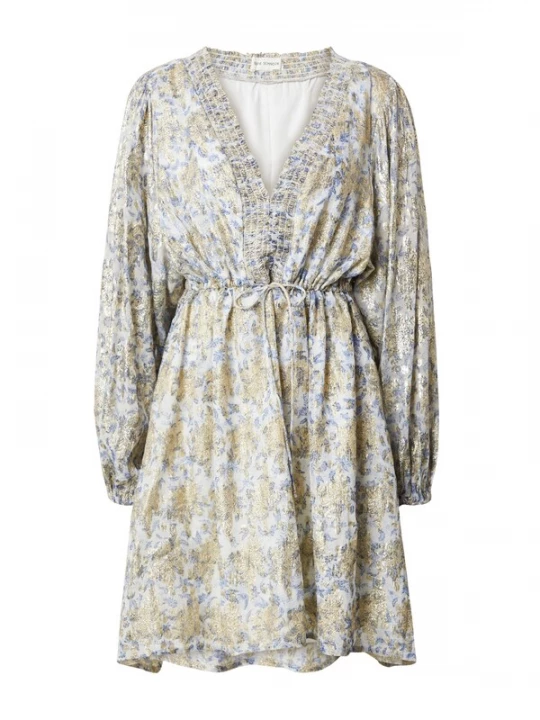 Foto van product Sofie Schnoor Jurk blauw / goud / offwhite