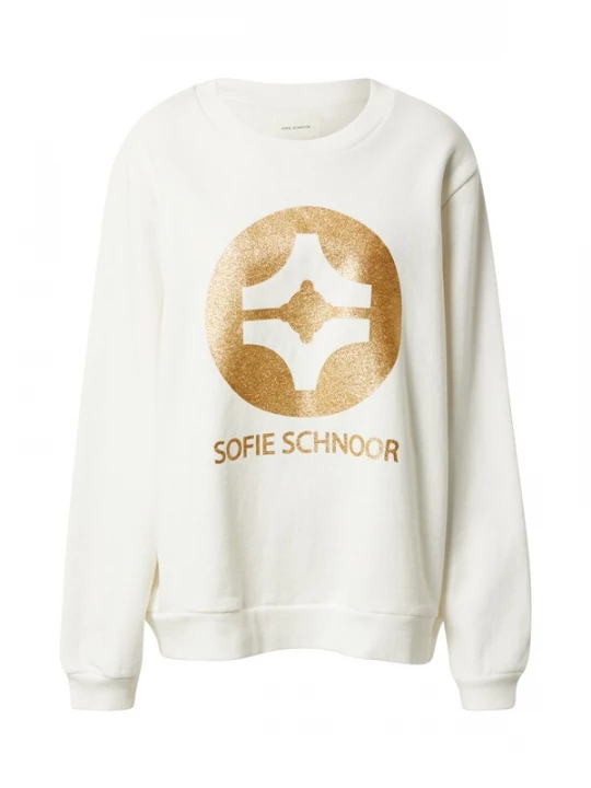 Foto van product Sofie Schnoor Sweatshirt goud / offwhite