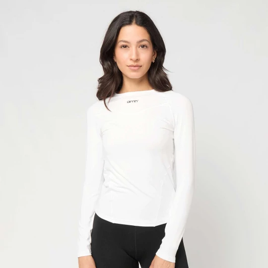 Foto van product Soft Basic Long Sleeve AIMN wit