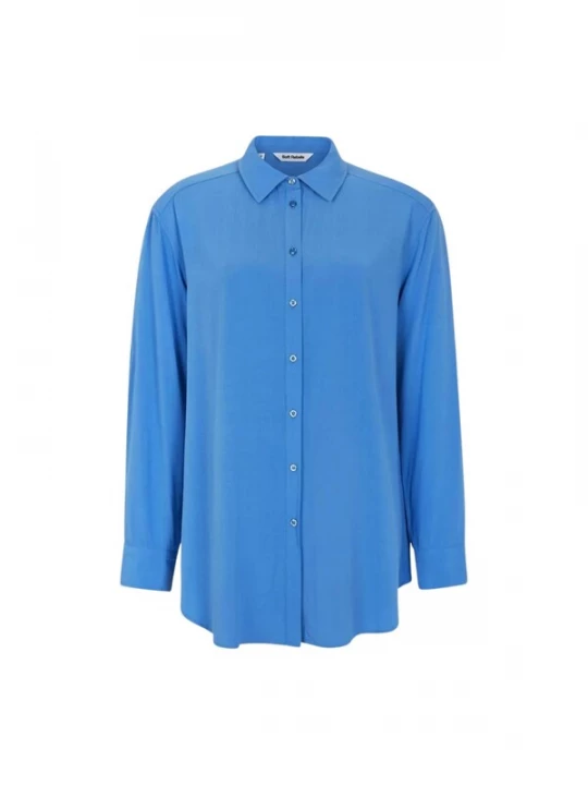 Foto van product Soft Rebels Blouse 'Freedom' blauw