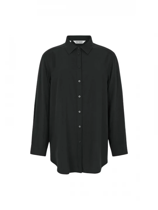 Foto van product Soft Rebels Blouse 'SRFreedom' black denim