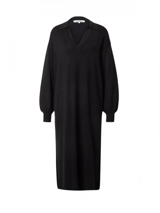 Foto van product Soft Rebels Gebreide jurk 'Lea' zwart