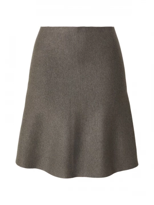 Foto van product Soft Rebels Rok 'SRHenrietta' bruin gemêleerd